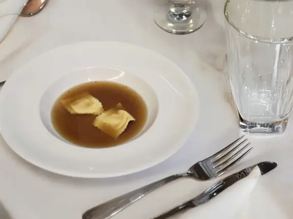 2 Gang vom 5-Gänge-Menü von Silvester im Duhner Landhaus