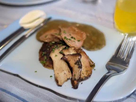 4 Gang vom 5-Gänge-Menü von Silvester im Duhner Landhaus