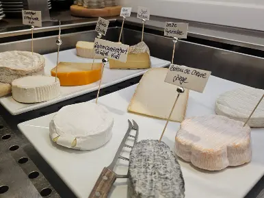 Edelsorten an Käse am Silvester im Duhner Landhaus in Duhnen