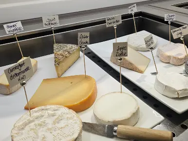 Edelsorten an Käse am Silvester im Duhner Landhaus in Duhnen