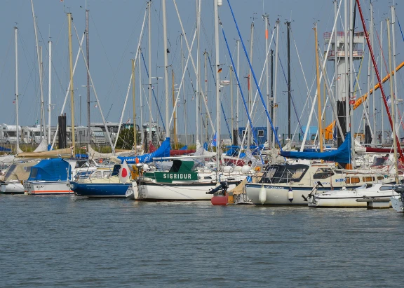 Yachthafen in Döse bei Cuxhaven