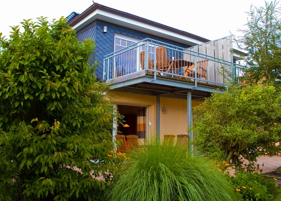 Garten vom Haus Dallacker in Duhnen bei Cuxhaven