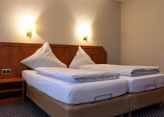 Schlafzimmer in der Ferienwohnung 6 im Haus Godewind