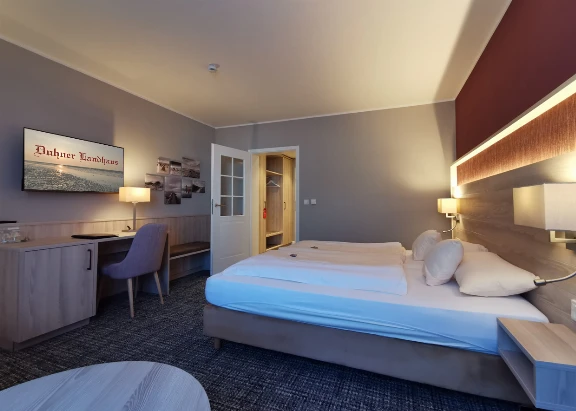 Frühstücksbuffet im Duhner Landhaus